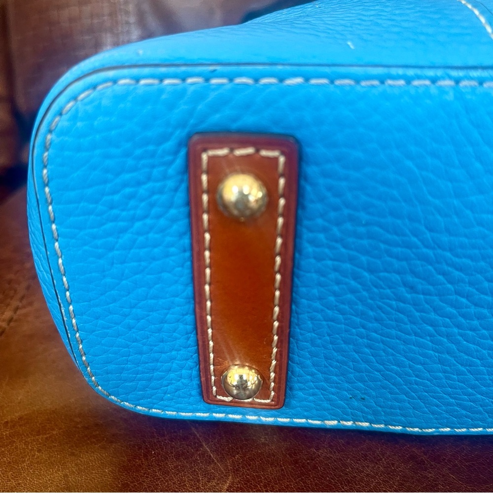 Dooney & Bourke Genuine Leather Tote & Shoulder Bag - Picture 7 of 13